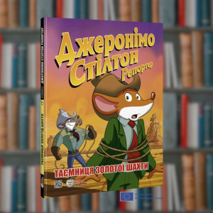 Репортер.Таємниця золотої шахти. Джеронімо Стілтон. Ірбіс-Комікси (9786177569496)