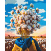 Картина по номерам Бавовна. Украинский сюжет © 40*50 см Оригами LW 30010