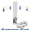 Комплект посилення GSM зв'язку репітер GSM304-3G-4G 900/1800/2100МГц (2605 vit)
